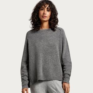 NWT Michael Stars Kennedy Crewneck Raglan Pullover Wool Blend Sweater XS